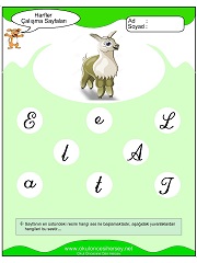 L Sesi Çalışma Sayfaları